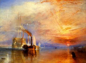 The Fighting Temeraire, tugged to her Last Berth to be broken up, 1838, National Gallery