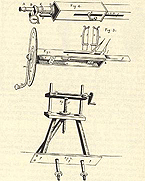 Hooke drawing of micrometer