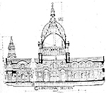 Wren's elevation of St. Paul's Cathedral