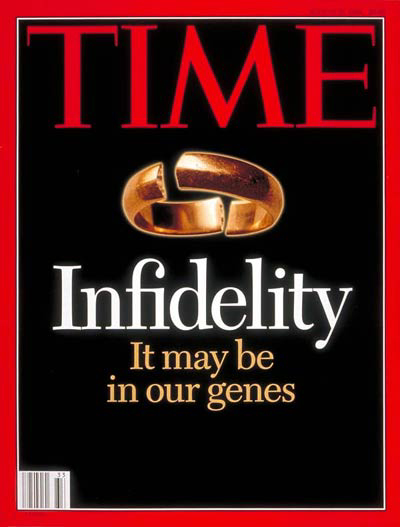 Time cover--'Infidelity: It may be in our genes'